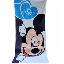 Disney Mickey Minnie Mouse Lilo & Stitch Comfortable Soft Large Bath Towel Boys Girls Baby Blankets Comfort 70*140cm Bath Towel 2024 - buy cheap