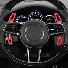 Car Styling Steering Wheel Shift Paddle Shifter Extension Trim For Porsche Panamera Cayenne GTS 911 918 Interior Accessories 2024 - buy cheap