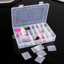Feiqiong-caixa transparente para armazenamento de jóias, pp, caixa transparente para organização de peças, em plástico 2024 - compre barato