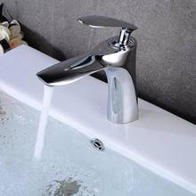 White with Gold Basin Faucets Bathroom Faucet Single handle Basin Mixer Tap Hot and Cold Water Tap Basin Faucet 2024 - buy cheap