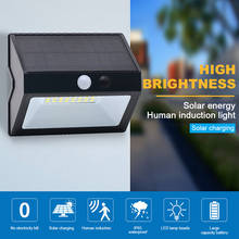 Lámpara Solar de 48 LED para exteriores, luz de pared con Sensor de movimiento PIR, impermeable, alimentada por energía Solar, para decoración de jardín y casa 2024 - compra barato