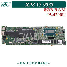 KEFU DAD13CMBAG0 оригинальная материнская плата для Dell XPS-13 9333 с 8GB-RAM I5-4200U материнская плата для ноутбука 2024 - купить недорого