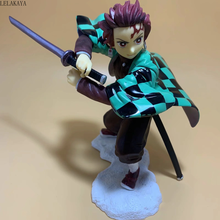 15cm New arrival Japan Anime Demon Slayer: Kimetsu no Yaiba Kamado Tanjirou PVC Action Figure Collection Model Toys Brinquedos 2024 - buy cheap
