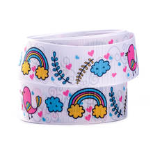 10yards different sizes small flowers ribbon pattern printed grosgrain ribbon 2024 - buy cheap