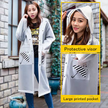 2020 Hot Sale Fashion Raincoat Women Ladies Rain Coat Breathable Ladies Long Raincoats Portable Water-Repellent Raincoat Women 2024 - buy cheap