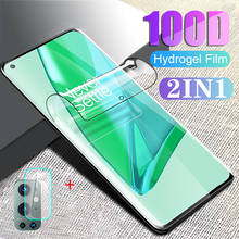 2 in 1 full protective film for oneplus 9r hydrogel screen protect for oneplus 9 pro one plus9 with cameram lens film Not Glass 2024 - buy cheap