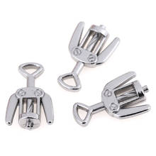 Sacacorchos de Metal para casa de muñecas, abridor de botellas de vino de 3 piezas, para Cocina, Bar, decoración en miniatura, muebles de casa de muñecas, juguetes, 1/12 2024 - compra barato