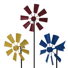 Piñones giratorios de viento para decoración de jardín, molino de viento para exteriores, patio, casa, regalo para niños 2024 - compra barato