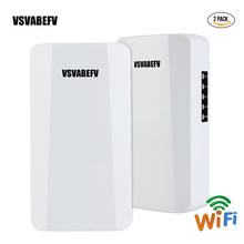 KuWFi Outdoor Wireless WIFI Router 1KM WIFI Bridge 300Mbps Wireless CPE Router With 24V POE Adapter for IP Camera 2024 - buy cheap