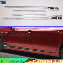 Para Toyota Avalon XX50 2018 2019 2020 Acessórios Do Carro ABS Porta Lateral Molding Corpo Moulding Guarnição 2024 - compre barato