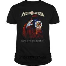 Funny Men T Shirt Women Novelty Tshirt Keeper Of The Seven Keys Part I Helloween Cool T-Shirt 2024 - buy cheap