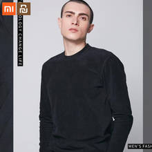 Xiaomi algodão 2019 novo produto camisa de lã masculina, camisa simples de outono e inverno para homens, roupa quente de lã 2024 - compre barato