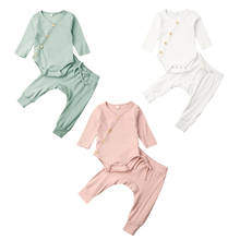 2019 Baby Spring Autumn Clothing Infant Infant Baby Boy Girl Clothes Winter Long Sleeve Tops Pants Outfits 2Pcs Sets Tracksuits 2024 - buy cheap