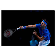 1 шт. холст живопись Роджер Федерер Теннисный Игрок HD плакаты и принты настенные картины для гостиной 2024 - купить недорого