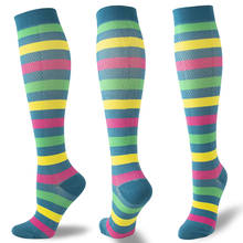 Уличные Компрессионные носки для бега, для мужчин и женщин, для медицинских сестер, для отёков, для женщин и мужчин, для путешествий 2024 - купить недорого