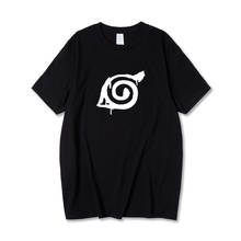 Модная мужская футболка Харадзюку с круглым вырезом, новая футболка удзумаки, Мужская футболка с японским аниме мультяшным принтом, Повседневная летняя хлопковая футболка с коротким рукавом 2024 - купить недорого