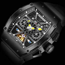 GUANQIN men's watch top brand luxury Automatic business men Tourbillon design waterproof Mechanical watch relogio masculino 2024 - buy cheap