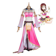 Aqours-vestido de baile de la Diva Sakurauchi Riko para mujer, disfraz de lujo, uniforme Sexy para Halloween, hecho a medida, Love Live, Sunshine 2024 - compra barato