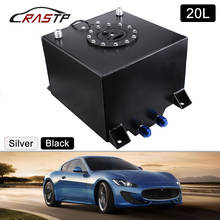 RASTP-Oil Catch Can Aluminum 20L Fuel Surge Tank Mirror Polish Fuel Cell with Cap RS-OCC040 2024 - buy cheap