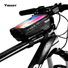 Vmonv-Bolsa de teléfono Universal para bicicleta, soporte frontal impermeable para teléfono móvil de 6,2 pulgadas, para iPhone X, XR, Sansung S9 2024 - compra barato