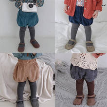 Winter Kids Boys Shorts Solid Color Baby Girl Shorts Cotton Bread Short Pants Corduroy Newborn Bloomers 2024 - buy cheap