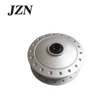 Free Shipping Motorcycle accessories Jialing JH70 front and rear wheel hub assembly 48C brake wheel hub assembly with bearing 2024 - buy cheap