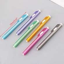 Creative Press Pen Shaped Eraser Writing Drawing Pencil Erase Student School Office Stationery Learning Painting Accessory 2024 - buy cheap