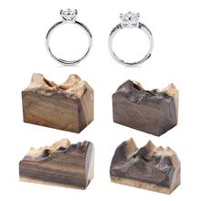 6Pcs DIY Resin Epoxy Art Craft Ring Pendant Wooden Tray Kit Resin Sandalwood Home Decor Wood Material Resin Art Crafts 2024 - buy cheap