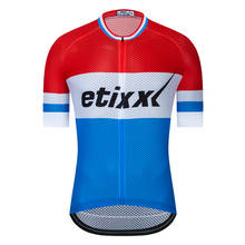 etixxl Mountain Bike Cycling Jersey Shirt Summer Breathable Cycling Clothing Pro Team MTB Bicycle Jersey Top Maillot Ciclismo 2024 - buy cheap