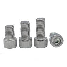 5pcs 3/8-16 Allen screws cylindrical head screw mechanical bolts knurled hex socket bolt stainless steel 2024 - buy cheap