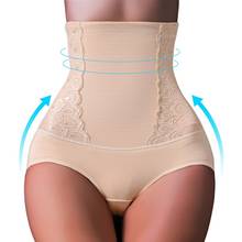 Bragas adelgazantes de cintura alta para mujer, ropa interior de algodón transpirable, moldeador de cuerpo, posparto, adelgazante, levantamiento de glúteos 2024 - compra barato