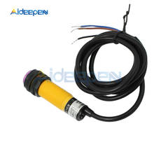 Interruptor de proximidad de E3F-DS30C4 DC 6V-36V, Sensor fotoeléctrico NPN, sin rango de detección de 30cm ajustable con Cable de 1,2 M 2024 - compra barato