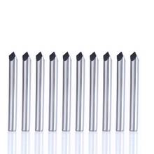 10Pcs Carbide Steel 90 Degree 0.2mm 1/8" Router Pyramid Engraving Bits CNC Machinery 2024 - buy cheap