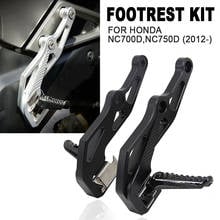 NEW Motorcycle 2012+ Foot Pegs CNC Footrest Kit For HONDA NC700D NC750D NC 700 750 D 2013 2014 2015 2016 2024 - buy cheap