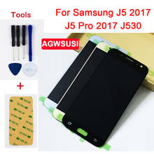 Panel de pantalla LCD ajustable para móvil, montaje de digitalizador con pantalla táctil para SAMSUNG Galaxy J5 2017, J5 Pro 2017, J530, J530F, SM-J530F 2024 - compra barato