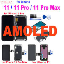 100% New AMOLED LCD for iphone 11 Pro Max LCD Display Touch Screen Digitizer Assembly Replacement for iphone 11 Pro LCD Screen 2024 - buy cheap