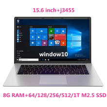 Laptop, 15.6 polegadas, 8gb ram, 1tb, 512gb, 256gb, 64gb, ssd rom, j3455, 4 core, ultrabook, laptop para estudante 2024 - compre barato