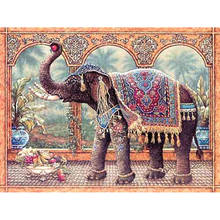 5D DIY Алмазная картина, полная квадратная/круглая дрель "Слон", алмазная вышивка крестиком, мозаика, домашний декор, подарок 2024 - купить недорого