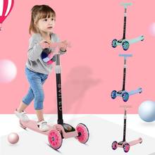 Children's Scooter 3 In 1 Balance Bike Children's Tricycle Car Kick Scooter for Kids Flash Folding Children Bicycle Ride on Toys 2024 - buy cheap