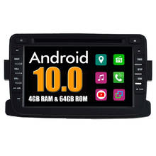 For Renault Dokker Dacia Duster Logan Sandero Android 10 Autoradio Car Radio Stereo DVD GPS Navigation Media Audio Video Player 2024 - buy cheap