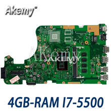 X555LA i7-5500 CPU 4GB RAM REV3.3 Mainboard Para For Asus X555LA X555LD X555L F555L K555L W519L Laptop Motherboard Teste 100% OK 2024 - compre barato