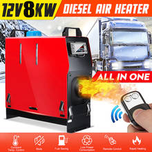 All In One Air diesels Heater 1KW-8KW Adjustable 12V One Hole Car Heater For Trucks Motor-Homes Boats Bus +LCD key Switch+Remot 2024 - buy cheap