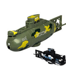 3311m modelo 6ch motor de alta velocidade controle remoto simulação submersa elétrica mini rc submersa para crianças brinquedo de presente para crianças 2024 - compre barato