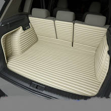Полноразмерные водонепроницаемые коврики для багажника, прочные специальные коврики для багажника автомобиля Volkswagen Passat Phaeton Magotan Scirocco 2024 - купить недорого