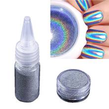 Holographic Lasers Silvery Fine Glitter Epoxy Resin Shiny Festival Sequins Resin Jewelry Pigment Nail Art Powder DIY Making Tool 2024 - buy cheap