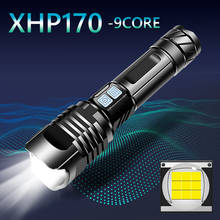 XHP170 9Core Powerful LED Flashlight 5000mAH XHP90 XHP50 Usb Rechargeable Tactical Flashlight Zoom Torch use 26650/18650 Battery 2024 - buy cheap