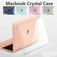 New Crysta Case For Apple Macbook Air Pro Retina M1 Chip 11 12 13 15 16 inch ,Case For 2020 Pro13 A2338 A2289 A2179 A1932 A2159 2024 - buy cheap