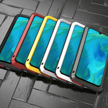 LOVE MEI-funda para teléfono móvil Samsung Galaxy A30s A50s A70s, carcasa de Metal con vidrio templado 2024 - compra barato