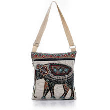 Crossbody Bags For Women Embroidered Bags Female Travel Shoulder Bag Pack Fashion Elephant Handbag Tote Ladies Messenger Bag 2024 - buy cheap