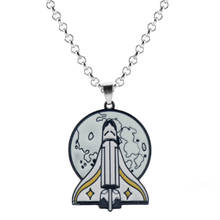 Ожерелье The Last of Us для женщин, чокер с кулоном, ювелирные изделия, ожерелья для девочек-подростков, космическая ракета 2024 - купить недорого